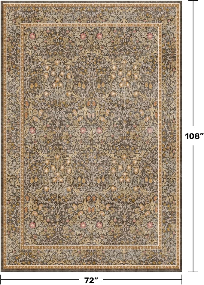 Washable Living Room Rug 6x9 - Image 2