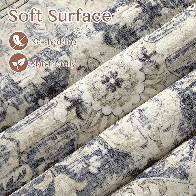 Tortania 8' Square Area Rug Living Room Rugs - Image 5