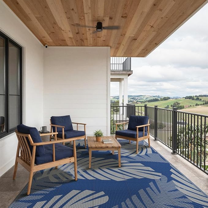 GENIMO Waterproof Outdoor Rug 8' x 10' - Image 6
