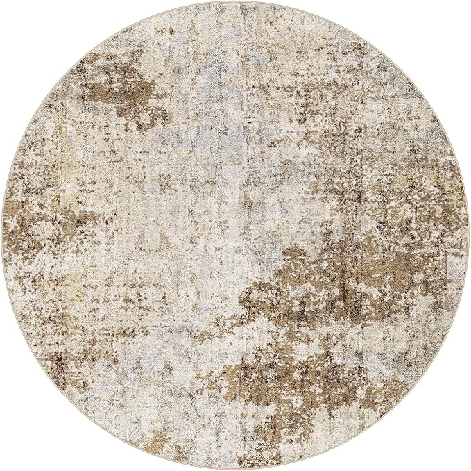 5ft Round Area Rug Living Room Rugs - Image 10