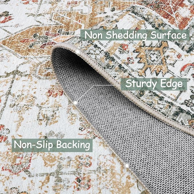 Moynesa Ultra-Thin Washable Area Rug - Image 5