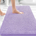 OLANLY Bathroom Rugs 30x18, Extra Soft Absorbent Chenille Bath Rugs, Rubber by OLANLY