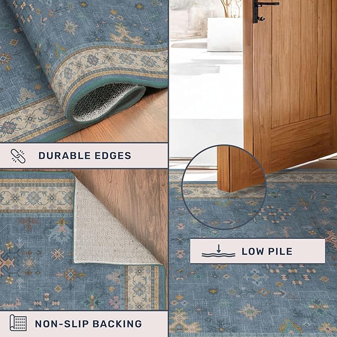 Vintage 3x12 Long Hallway Runner Rug - Image 4