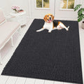 OLANLY Dog Door Mat for Muddy Paws 59x35, Ultra Absorbent Chenille Mud Doormat by OLANLY