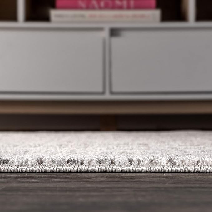 JONATHAN Y Boho Vintage Diamond Cream/Gray Indoor Area Rug 4X6 ft, Moroccan Hype - Image 9