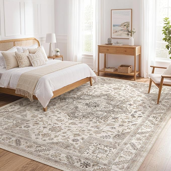 Vintage Living Room Area Rug 9x12 - Image 8