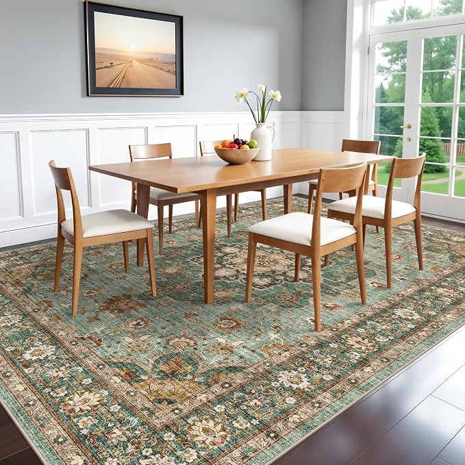 TOPRUUG Washable Oriental Area Rug - Image 4