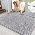 OLANLY Dog Door Mat for Muddy Paws 35x24, Absorbs Moisture and Dirt, Absorbent by OLANLY