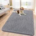 Smiry Dog Door Mat for Muddy Paws 70x35, Absorbent Dirt Trapper, Non-Slip by Smiry