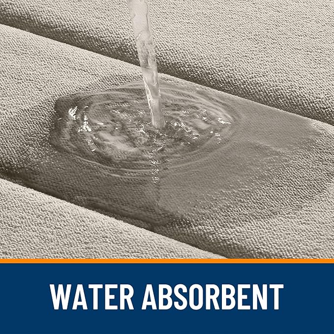 OLANLY Memory Foam Long Bathroom Rugs Runner 59x20, Super Soft Absorbent Bath - Image 4