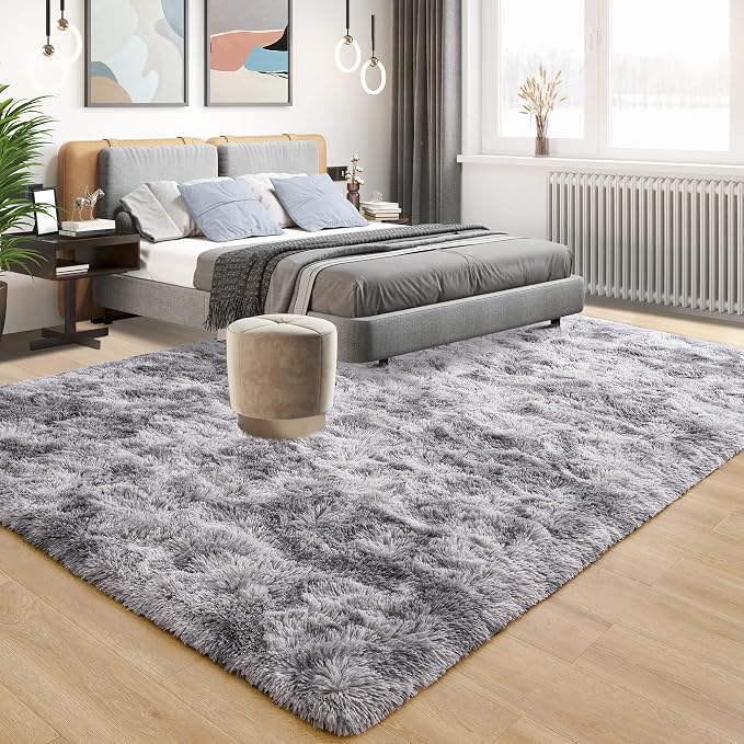 Tepook Area Rugs 9x12 for Living Room, Super Soft Fluffy Rugs for Bedroom - Image 3