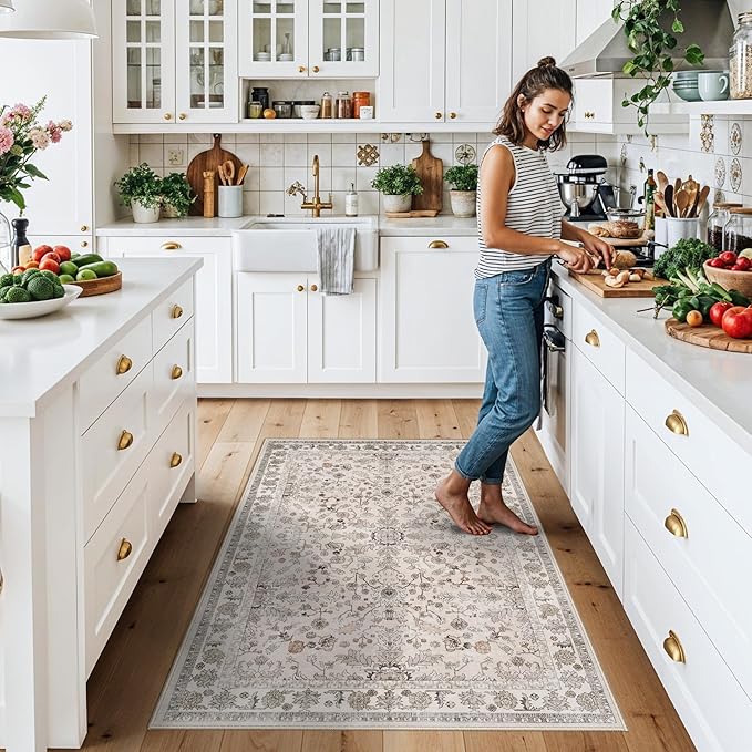 3x6 Kitchen Runner Rug Non Slip Washable - Image 3