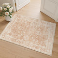 Madane 2x3 Washable Rugs for Entryway, Low Pile Non-Slip Small Area Rug Kitchen by Madane