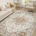 Vintage Living Room Area Rug 5x7 by COTILED