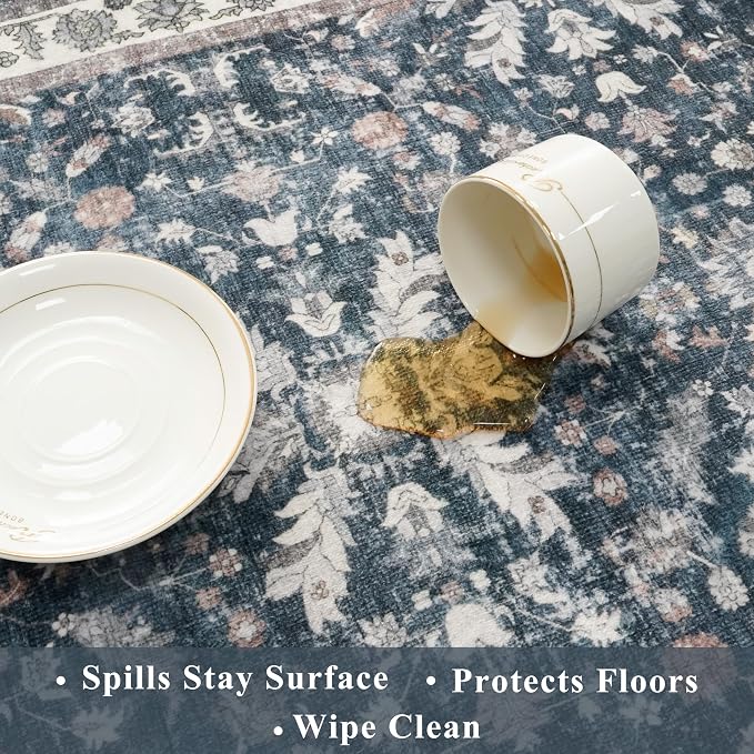 2x6ft Washable Hallway Carpet Runner – Non-Skid Floor Runner Rug - Image 6