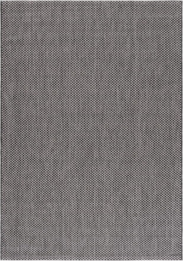 SAFAVIEH Courtyard Collection 5'3" x 7'7" Black/Beige CY8521 Indoor/ Outside - Image 2