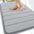 OLANLY Memory Foam Bath Mat 34x21, Super Soft Absorbent Bathroom Rugs, Quick Dry by OLANLY