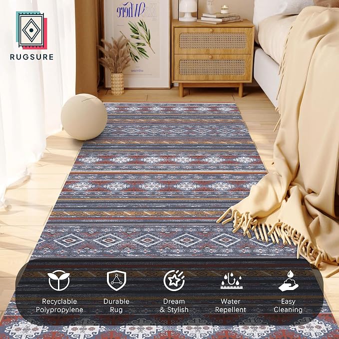 RUGSURE Washable Area Rugs 2'6'' x 8' - Image 5