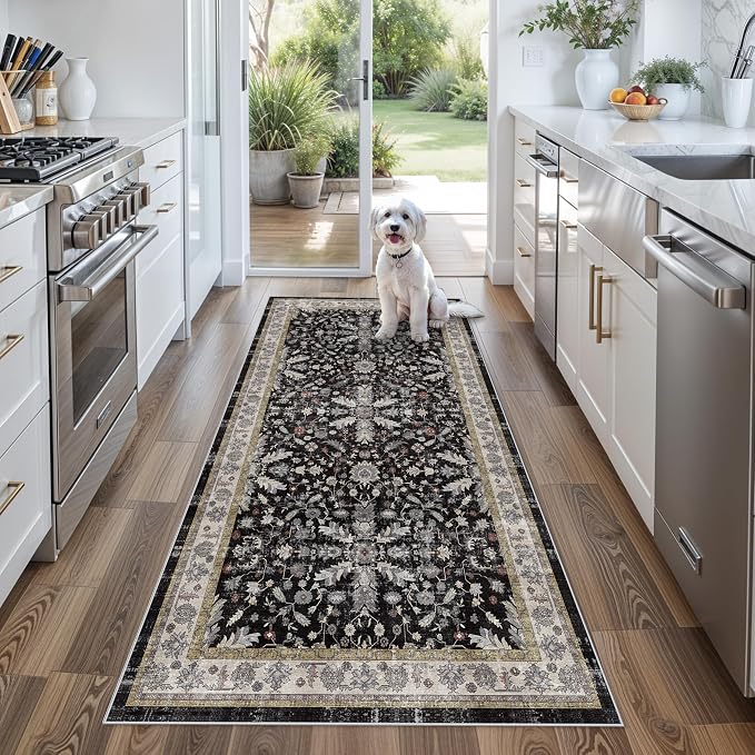 3x6 Kitchen Runner Rug Non Slip Washable by BYYVOORugsforYourHome