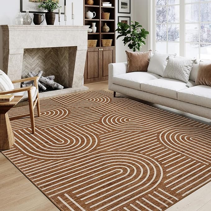 ROYHOME Washable Rug 6x9 Area Rugs by ROYHOME