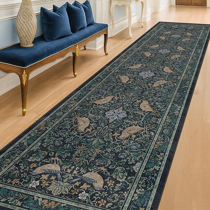 Washable 2x10 Extra Long Runner Rugs by HazoHaus