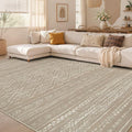 Nakagishi Area Rug Living Room Rugs: 9x12 Large Soft Machine Washable Boho by NakagishiAreaRug