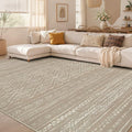 Nakagishi Area Rug Living Room Rugs: 10x14 Large Soft Machine Washable Boho by NakagishiAreaRug