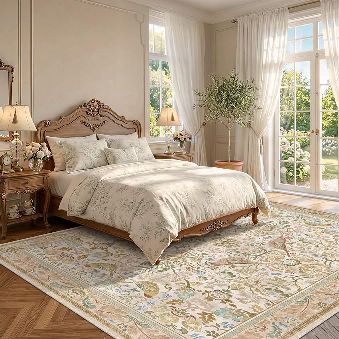 Washable Living Room Rug 8x10 - Image 3