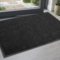 Heavy Duty Entry Mat 2' x 3', Low Profile Door Rug by Unknown