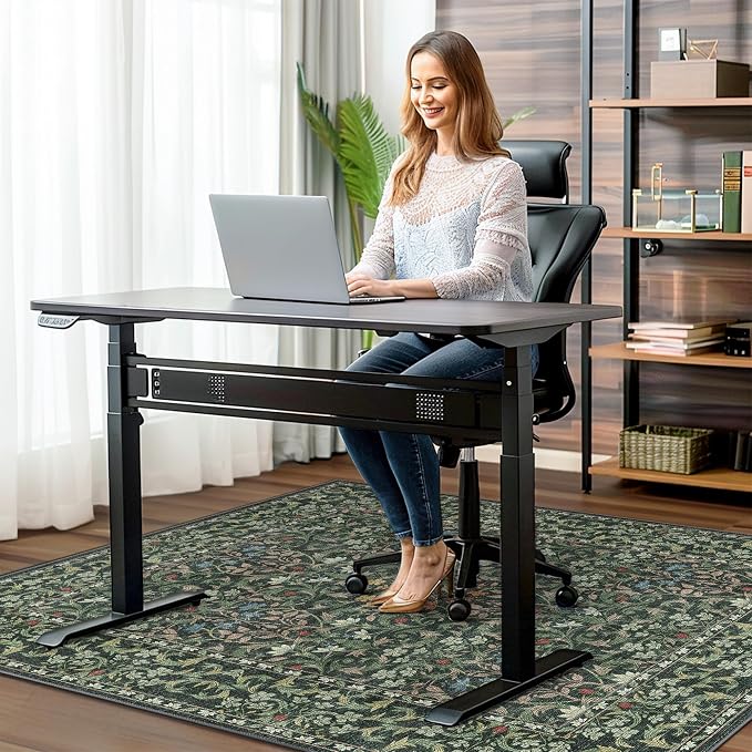 36"x48" Office Chair Mat for Hardwood Tile Floor, Under Desk Carpet Protector - Image 2