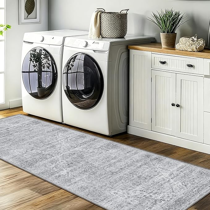 Washable Runner Rugs for Hallway 2x6 Rug Runners, Boho Vintage Kitchen Runner - Image 8