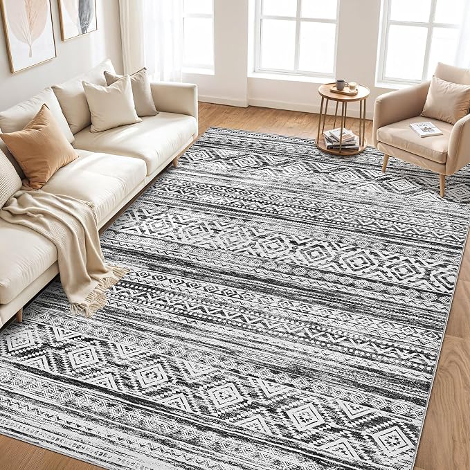cotiled 5x8 Area Rugs Living Room Rug: Washable Boho Rugs - Image 6