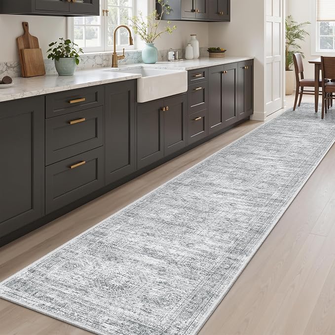 Soalmost Runner Rug 2x12 Washable Non-Slip Hallway Runner Rugs - Image 4