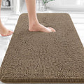 OLANLY Bathroom Rugs 32x20, Extra Soft Absorbent Chenille Bath Rugs, Rubber by OLANLY