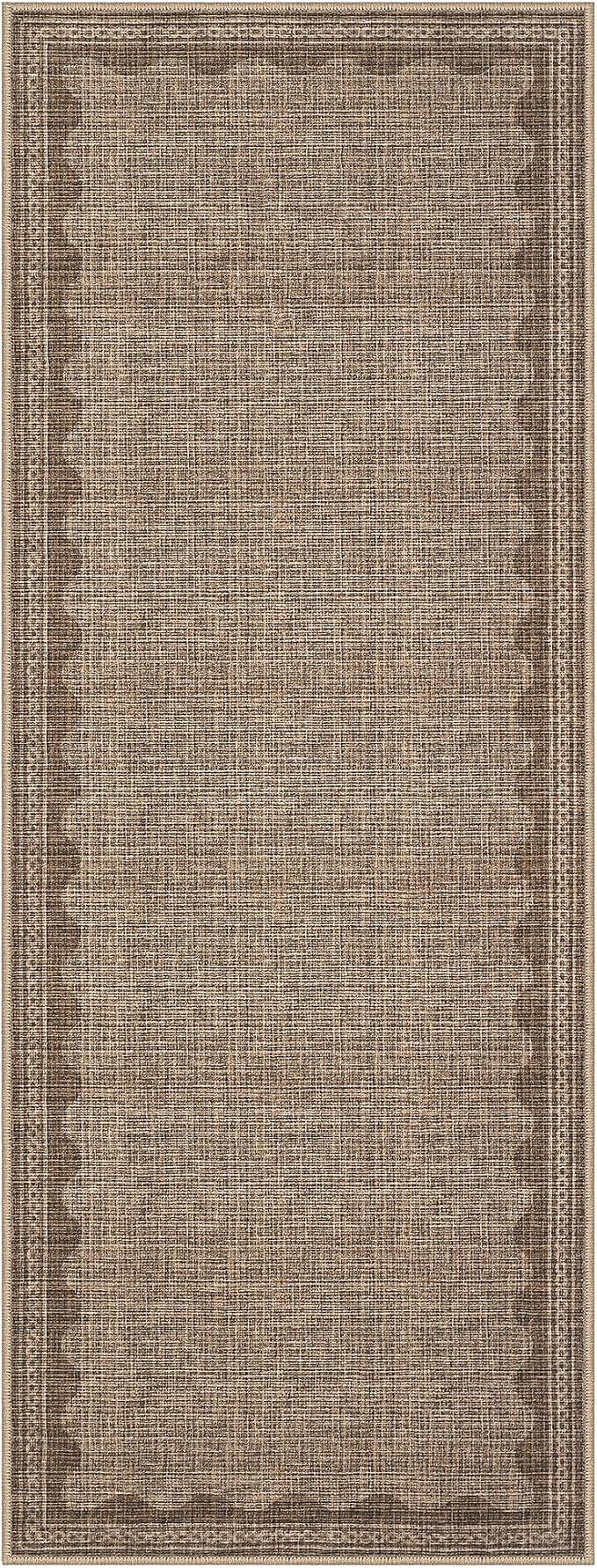 GarveeHome 2x6 Runner Rug for Hallway Washable Kitchen Rugs Non Slip Solid - Image 4