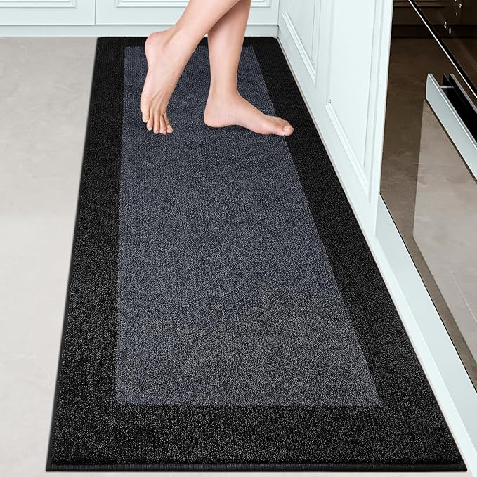 Machine Washable Kitchen Rug 24" x 70", Non Slip Kitchen Mat by Unknown