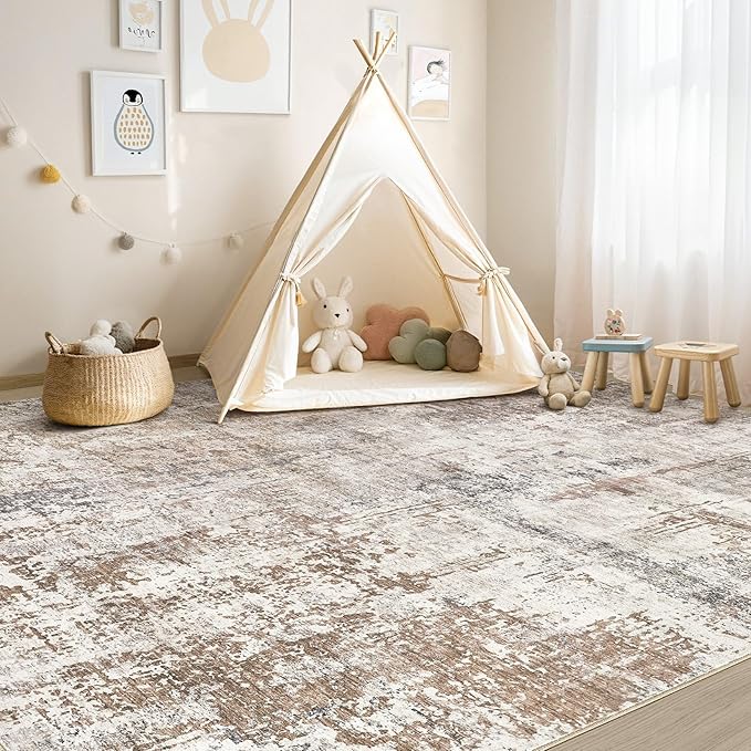 UERMEI 8x10 Washable Area Rug - Image 7