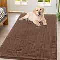 Smiry Dog Door Mat for Muddy Paws 47x32, Absorbent Dirt Trapper, Non-Slip by Smiry
