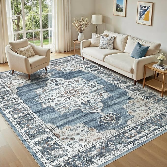 8x10 Washable Area Rug - Image 8