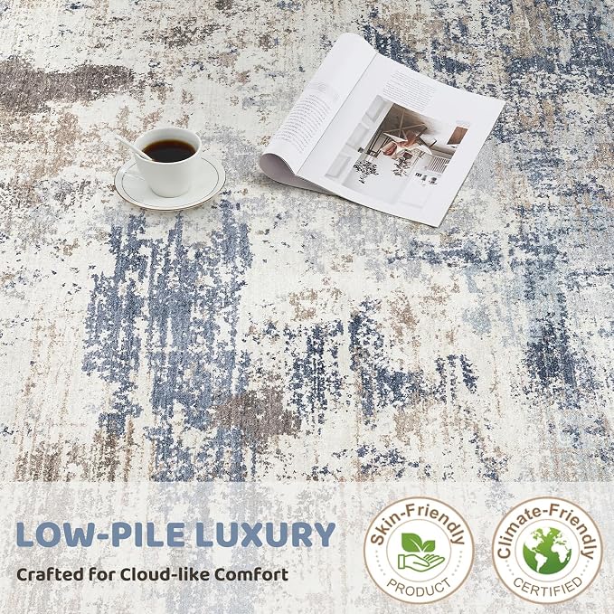 UERMEI 10x14 Area Rug Living Room Rugs - Image 9
