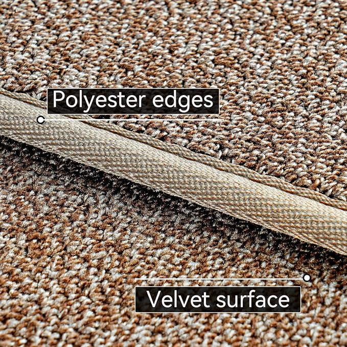 AREDO Runner Rug with Non Slip Rubber Backing, Washable Soft Floor Carpet - Image 3