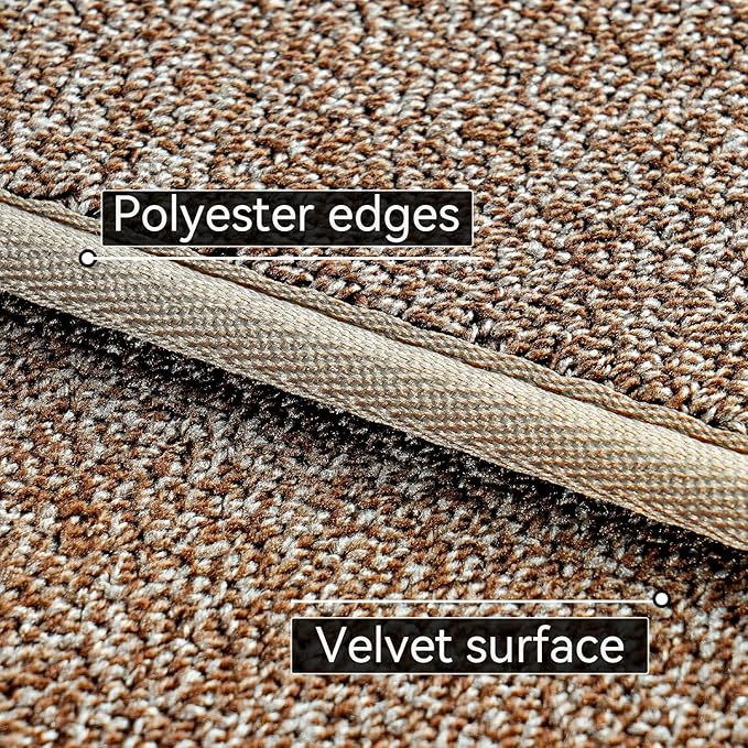Area Rug with Non Slip Rubber Backing, Washable Soft Floor Carpet - Image 3