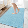 OLANLY Large Bathroom Rugs 59x35, Extra Soft Absorbent Chenille Bath Rugs by OLANLY