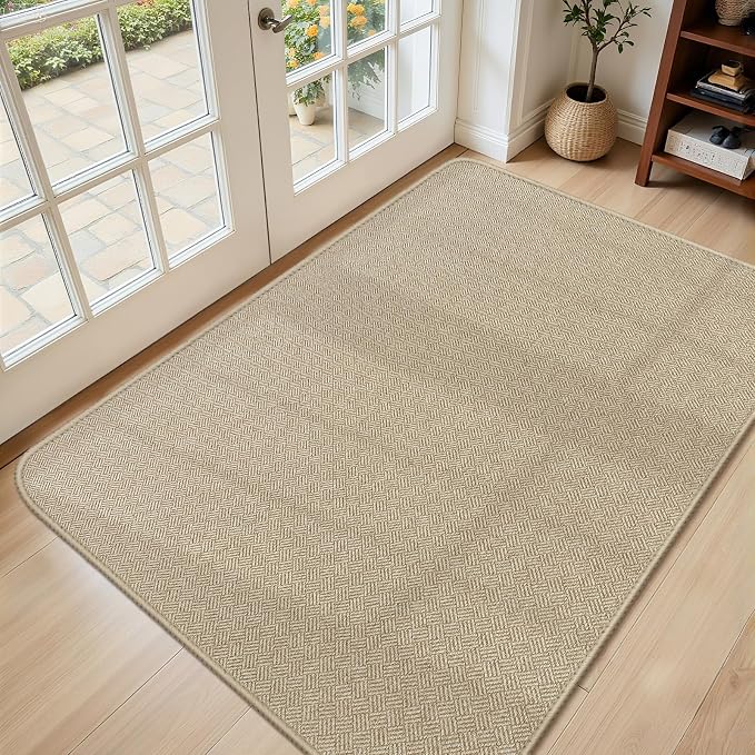 Ultra Thin Door Mat Indoor Entrance 36"x59", Low-Profile Indoor Door Mat by Unknown