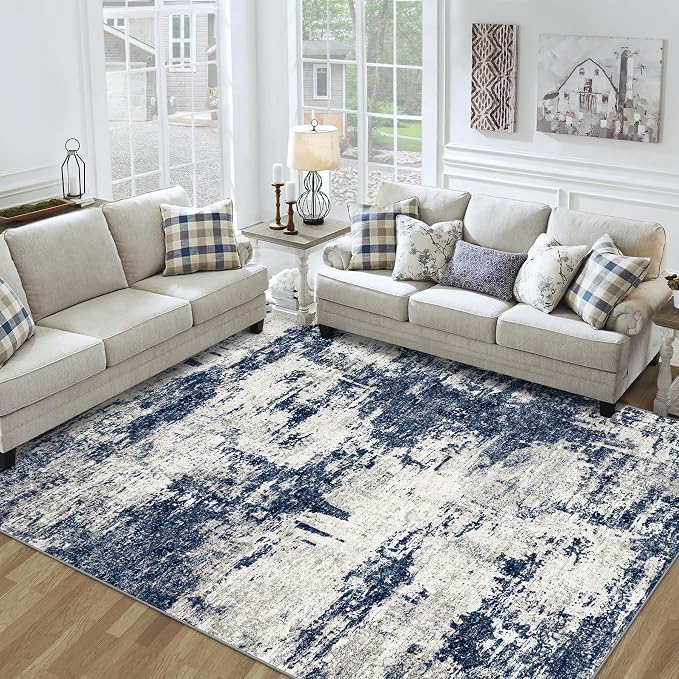 9x12 Area Rugs Living Room Rugs: Large Washable Rug by Tosuoka
