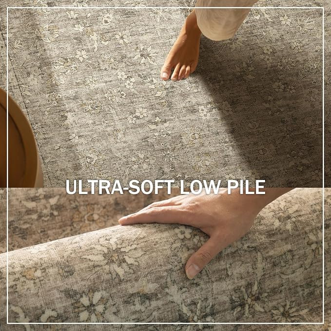 Washable Kitchen Rug Runners for Hallways: 2'6"x8' Bedroom Runner Rug Non Slip - Image 5