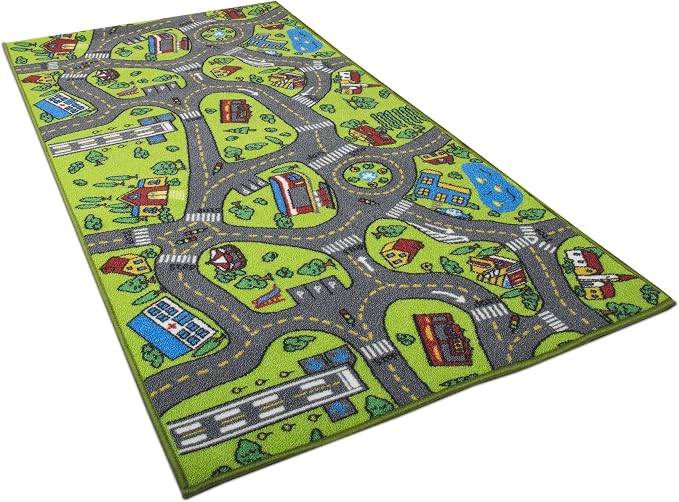 Kids Carpet Playmat Rug City Life Great - Image 3