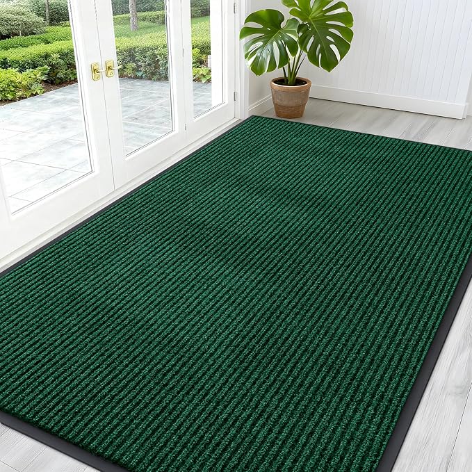 OLANLY Front Door Mat Indoor Outdoor Entrance, Waterproof Heavy Duty Doormat by OLANLY