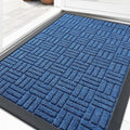 OLANLY Front Door Mat Outside Entrance 29.5x17, Heavy Duty Sturdy Natural by OLANLY