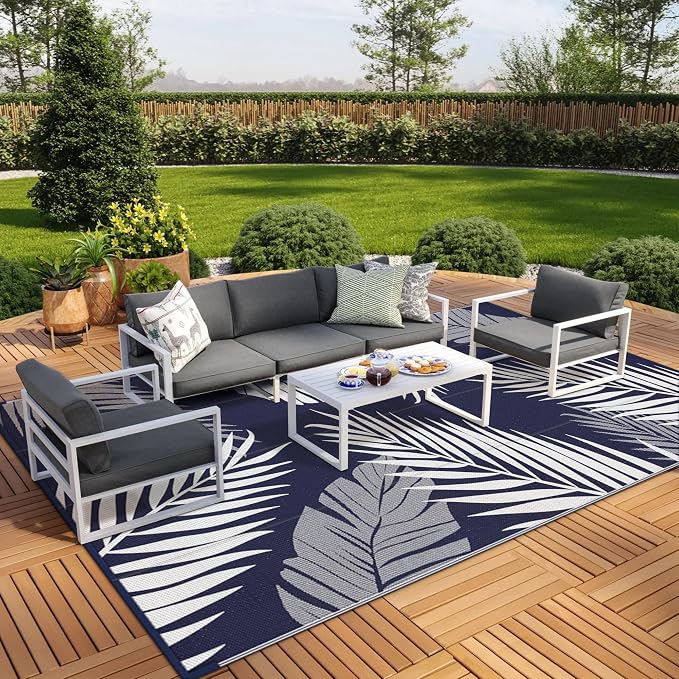GENIMO Outdoor Rug 10' x 14' Waterproof - Image 4